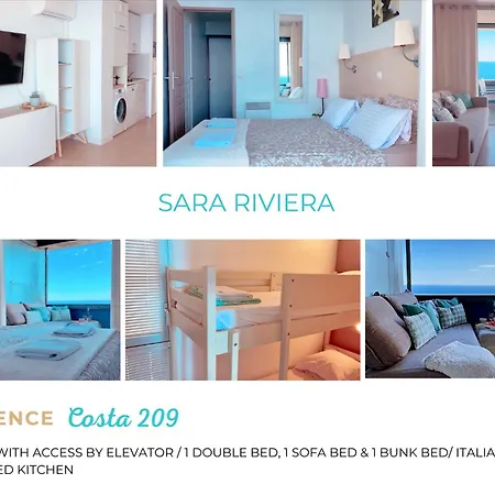 Sara Riviera Costa Plana Apartment Cap-d’Ail